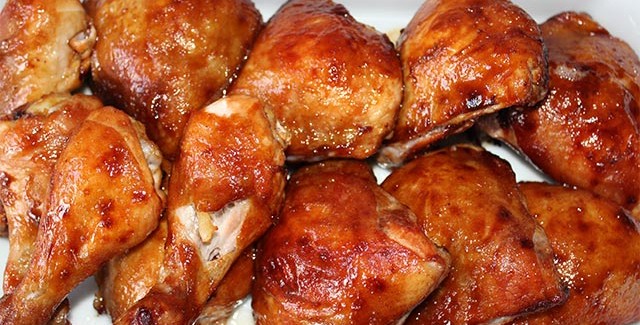 Kylling på grillen – Lår med barbecue sauce
