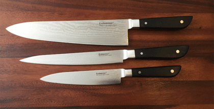Knive til grill køkkenet fra Endeauvor
